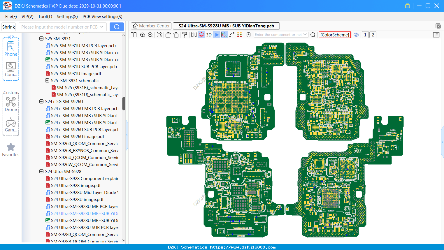 Samsung S24 Ultra-SM-S928U MB+SUB bitmap